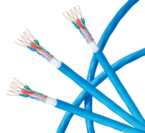 dígito ANTES DE CRISTO. Intento Cable U/UTP Cat 6A para aplicaciones de Ethernet 10G -  Conectores-Redes-Fibra óptica-FTTh-Ethernet
