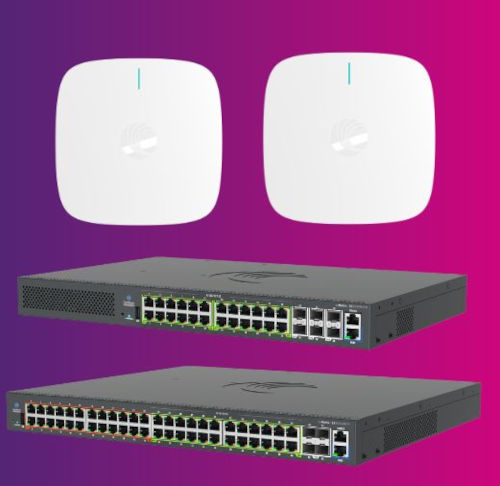 Puntos de acceso Wi-Fi 7 multigigabit y switches cnMatrix