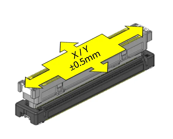 Kyocera floating connector