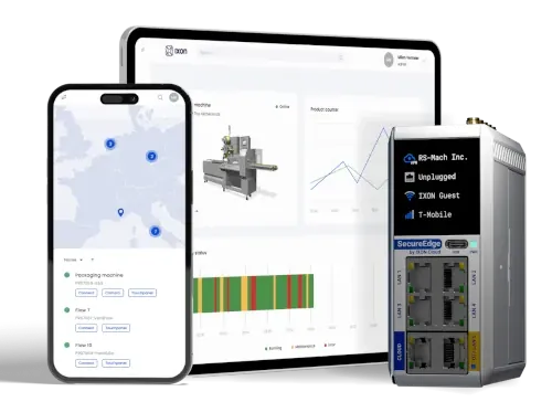 Solution cloud pour machines industrielles