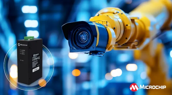 Microchip presenta el midspan PoE industrial PD-9601GCI