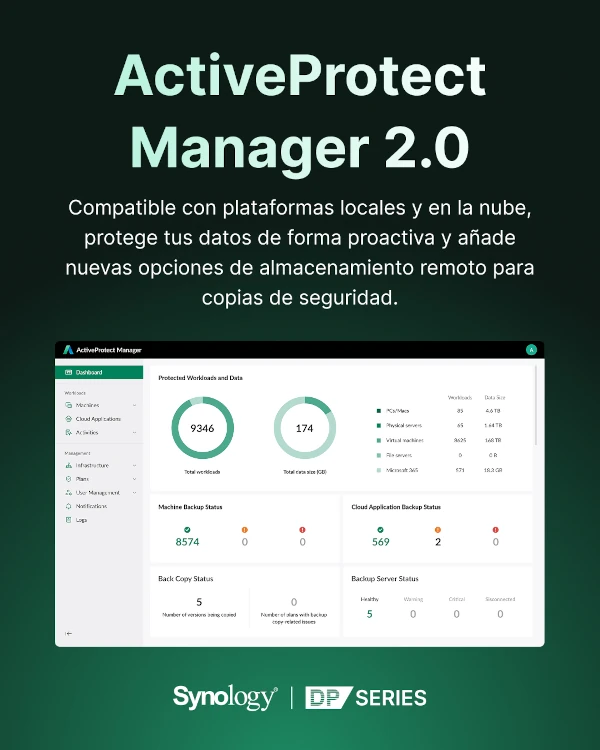 Synology ActiveProtect Manager 2.0